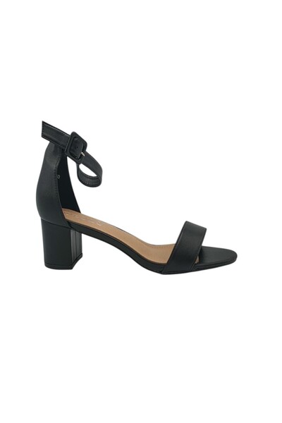 Lulu Sandale damă 36, piele ecologică, negru