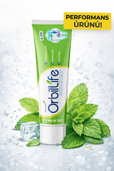 OrbilLife Üç Etkili Diş Macunu 75 Ml/90 G