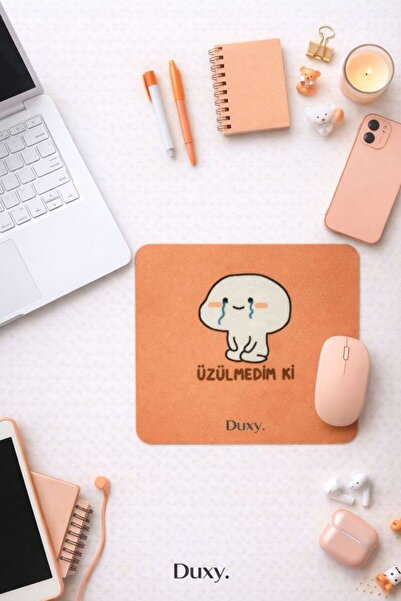 Duxy Χαριτωμένο mouse pad με σχέδια, 23x19 εκ., αντιολισθητική βάση, άνετο κα...