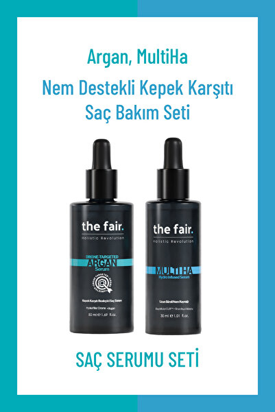 the fair. Nem Destekli Kepek Karşıtı Saç Bakım Seti