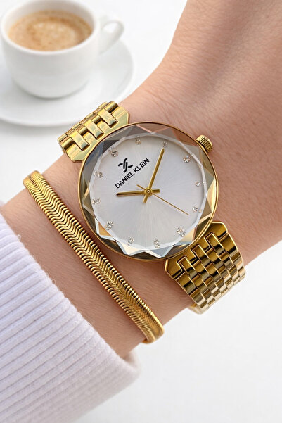 Daniel Klein Özel Kesme Camlı 2Yıl Garantili 3Atm Dayanıklı Kadın Kol Saati B...