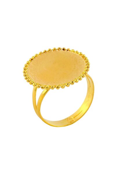 Altınkaynak 22 Ayar Altın Çeyrekli Yüzük  -  0191780