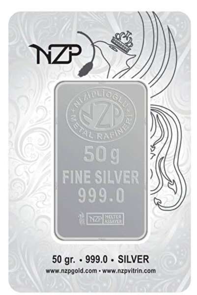 Nadir Gold 50 Gram Kulçe Gümüş