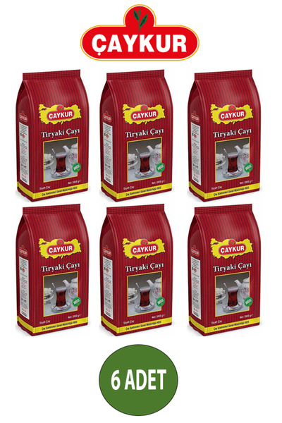 Çaykur Tiryaki 2000 Gr. 6 Adet ( 12 Kilogram )