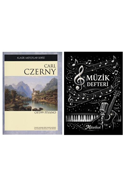 Porte Müzik Yayınları Carl Czerny Op.599 Defter Hediyeli