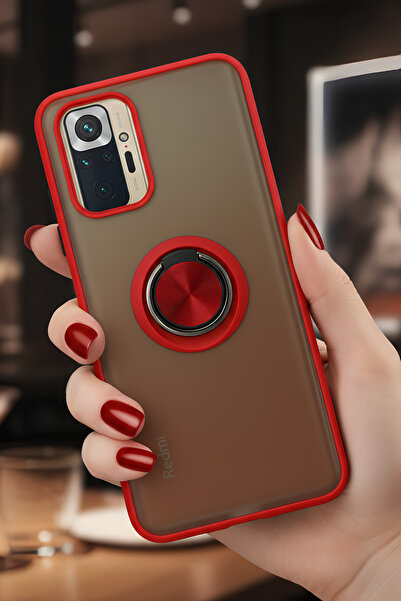 Hatreds Ring Case with Camera Protection for Xiaomi Redmi Note 10 - Stain-Res...