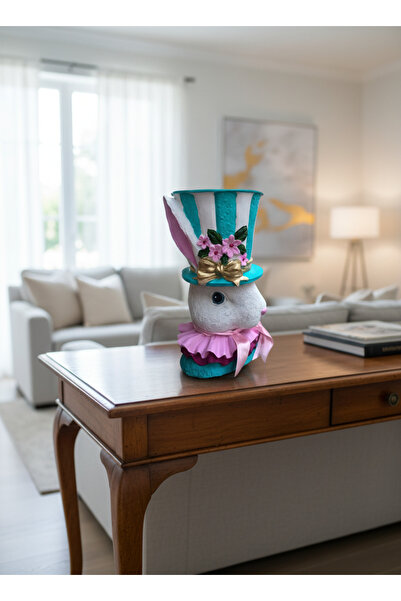Sister Home Design Paskalya Tavşan Saksı Yaz Neşesi