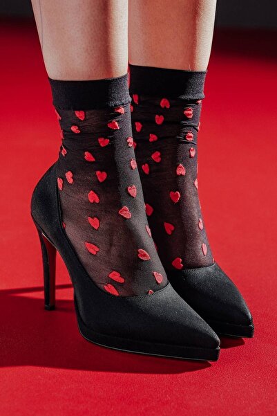 Ayakkabı Ateşi Pantofi cu toc subțire pentru femei, cu platformă scurtă din p...