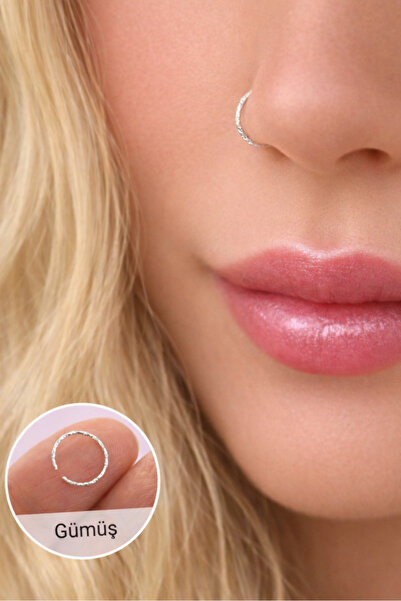 Sacce Scarves&Accessories 925 Ayar Antik Model Hafif Burgulu Halka Hızma