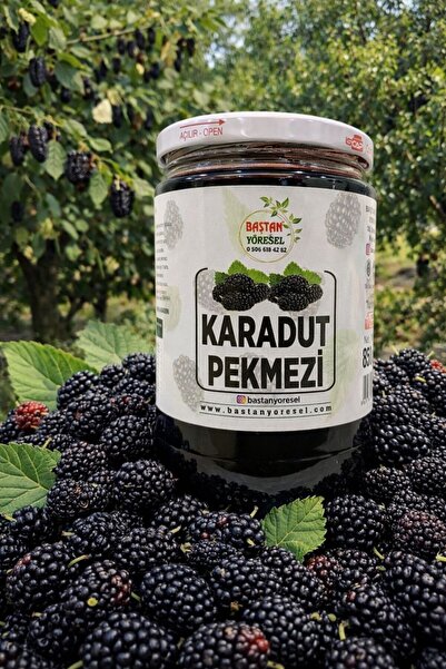 Baştan Yöresel Odunda Kaynatma Karadut Pekmezi 850 gram (EKŞİ VE TATLI KARADU...