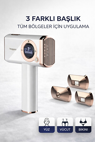 hoppo Ipl Buz Lazer Epilasyon Cihazı Plus 999.999 Flas Atım