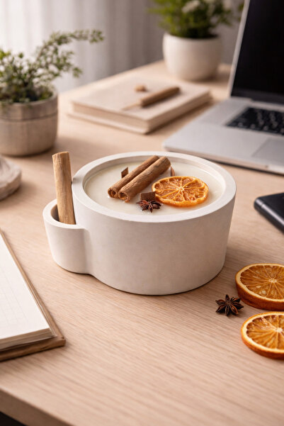 Miora Studio Okaliptüs Kokulu Mum | Zihin Açıcı ve Ferahlatıcı Aromaterapi Mu...