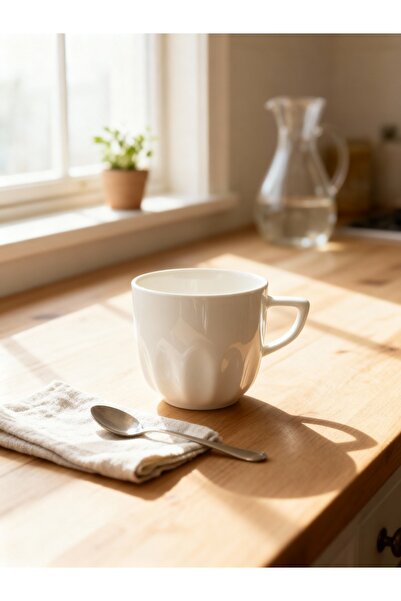 Bonna Porcelain Raw Kupa 345 Cc-Cup-Cup-Mug