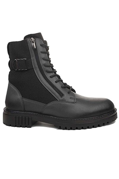 CONTEYNER Men's Winter Boots - Waterproof Black, Model 134