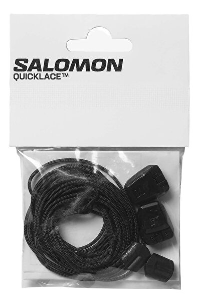 Salomon مجموعة أربطة أحذية كويكلايس الذكية المرنة المستديرة القابلة للقفل (لل...