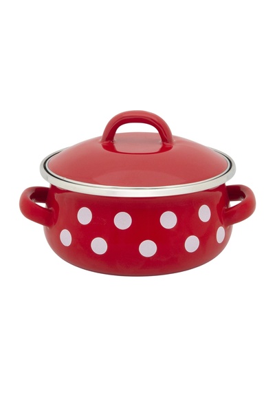 Metalac Cratiță 0.75l emailată Tufne/12cm/0.75l