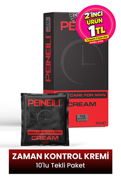 PEINEILI Genital Area Care For Man Cream 10 Uses 10 Kullanımlık Pratik ve Hij...