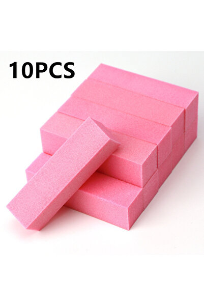 Choice ١٠ قطع وردية، ١٠/٢٠/٥٠ قطعة، مبرد أظافر احترافي، مبرد أظافر أسود، مبرد...