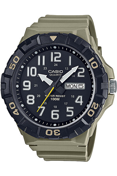 Casio Ανδρικό ρολόι MRW-210H-5AVEF, χαλαζία, 50 mm, 10 ATM