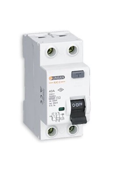 Günsan GÜNSAN VALTA  63A 300mA 2P 6kA  KAÇAK AKIM RÖLESİ