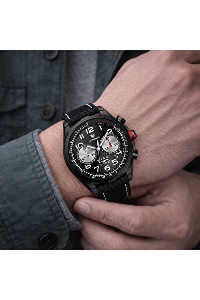 Generic OrientC Luxury Mens Chronograph Watch Crystal-Embellished Dial,Water ...