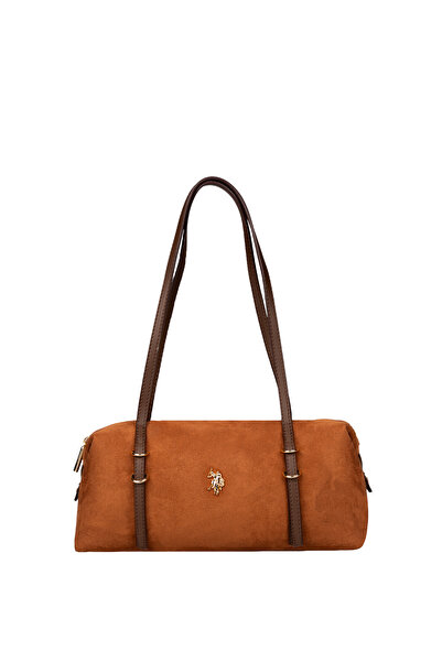 U.S. Polo Assn. حقيبة كتف نسائية تان طراز Us26311