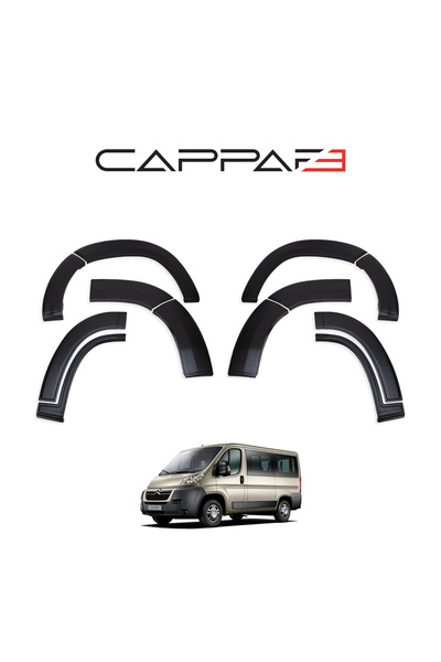 Cappafe Citroen Jumper 2015- Yılı Ve Sonrası Uyumlu Çamurluk Dodik 12 Parça