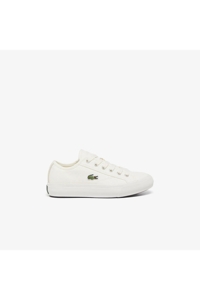 Lacoste Backcourt Kadın Krem Sneaker