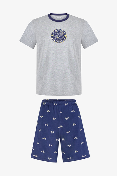 Penti Men's Colorful Boardwalk Track Pajama Set