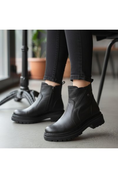 Derimoda Genuine Leather Women's Boots
