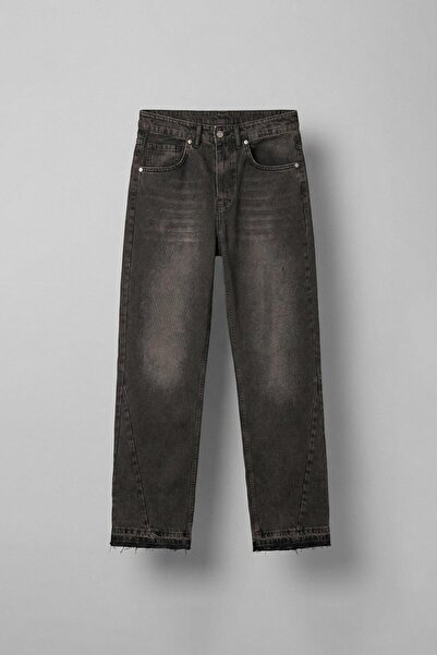 ablukaonline Pantaloni de blugi pentru bărbați, cu croiala largi, lavabili, maro