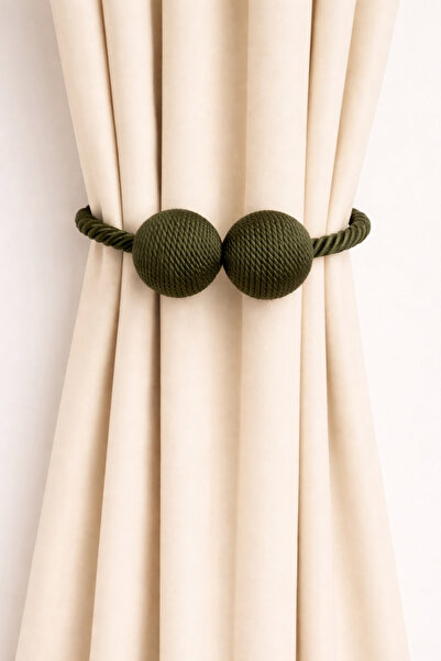 Cortibo Магнітна стрічка для збору тюлю та фонової завіси - зелена