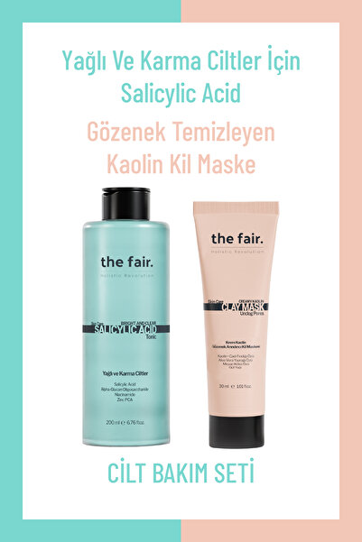 the fair. Yağlı Akneye Yatkın Cilt Salisilik Asit Tonik 200 ml Ve Gözenek Tem...