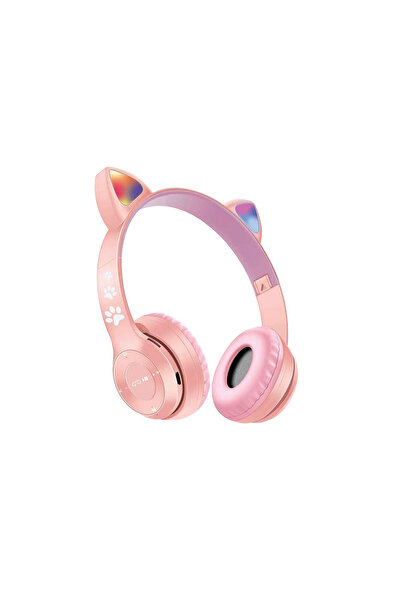 Bood Cat Ear Led Işıklı Kablosuz Kulaklık