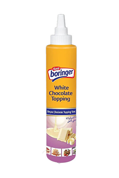 Kent Boringer Topping Sos Beyaz Çikolata 750 Gr