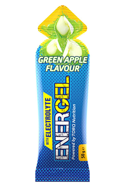 Torq Nutrition ENERGEL Electrolyte - Enerji ve  Jeli 50 Gr - Yeşil Elma