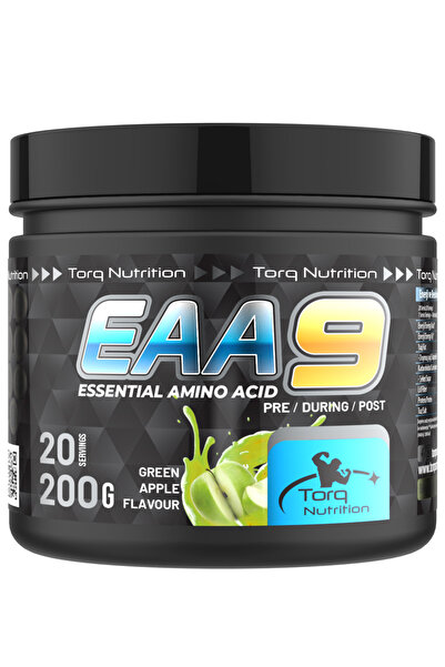 Torq Nutrition EAA 9 200 جرام تفاح أخضر