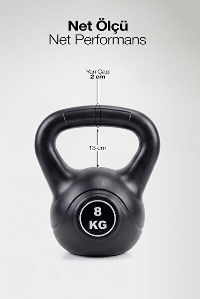 Proforce Çaydanlık Tipi 8 Kg Plastic Kettlebell Pkb8