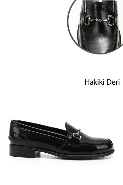 GÖNDERİ(R) Pantofi de damă din piele naturală cu cataramă din piele naturală