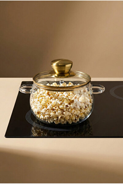 Perotti Roy Gold 1200 ml Borosilicate Glass Pot