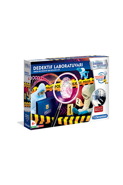 CLEMENTONI Bilim Ve Oyun Dedektif Laboratuvarı 64444