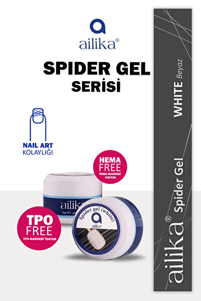 Ailika Spider Jel 5gr Beyaz Rengi