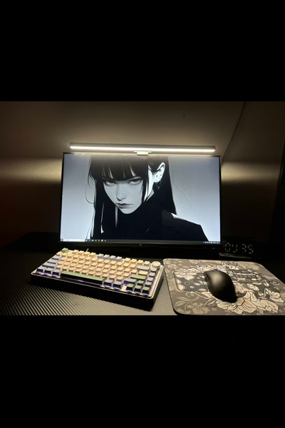 ARSTID 33cm Computer Screen LED light, Tri-color light, Adjustable Brightness, USB Interface