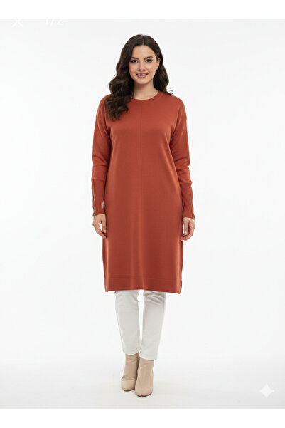 Semina Kadın tesettür merserize triko tunik