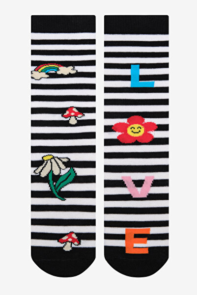 Penti Kız Çocuk Love Flower Pantolon Çorabı