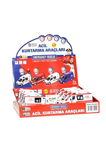 CAN OYUNCAK Can Metal Ambulans Sesli CN4000
