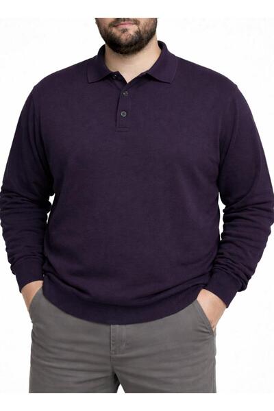 Tony Montana POLO YAKA BÜYÜK BEDEN PREMIUM BATTAL TRİKO KAZAK TB3031