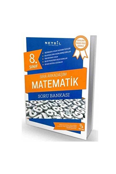 Netbil Yayınları Netbil 8. Sınıf Matematik Sıra Arkadaşım Soru Bankası