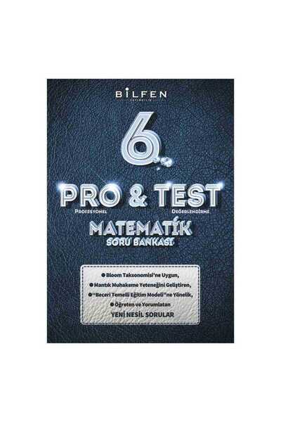 Bilfen Yayıncılık Bilfen 6. Sınıf Pro Test Matematik Soru Bankası
