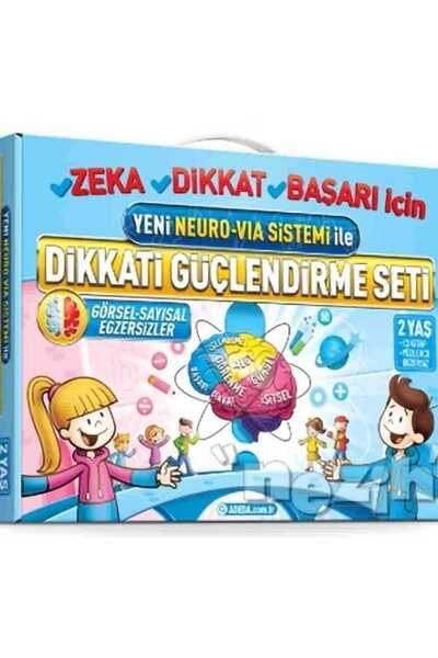 Adeda Yayınları Adeda 2 Yaş Dikkat Güçlendiren Set - 2 Yaş Için Dikkat Güçlen...